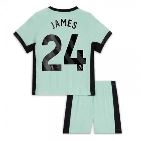 Chelsea James 24 Alternativní 2023-24 - Dětské Fotbalové Dresy (S/S)